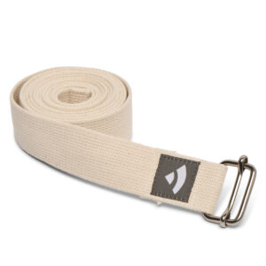 Bodhi Yoga Bodhi Joga heveder ASANA BELT csúszó csattal 250 cm Szín: fehér
