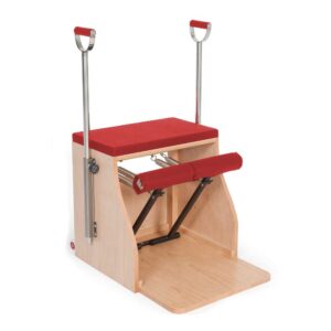 Elina Pilates Combo Chair - szék fa talppal Szín: Piros
