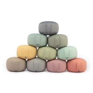 Bodhi Yoga Bodhi RONDO meditációs párna Classic Dobby 31 x 21,5 cm-es kapok töltelék Szín: Diós