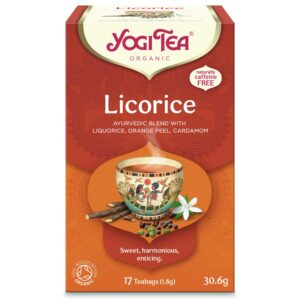 Yogi Tea Édesgyökér Ayurvédikus tea 17 x 1,8 g