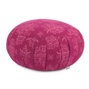 Bodhi Yoga Bodhi Zafu meditációs párna Maharaja 38 cm x 20 cm - tönköly Szín: Rózsaszín