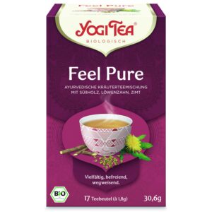 Yogi Tea Feel Pure (Detox) ájurvédikus gyógytea 17 x 1,8 g