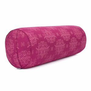 Bodhi Yoga Bodhi Maharaja Bolster for Lotus Berry Yoga (rózsaszín) 65 x 23 cm Töltelék: Kapok
