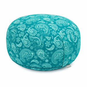 Bodhi Yoga Bodhi Maharaja Rondo meditációs párna Paisley petrol (türkiz) 32 x 20 cm Töltelék: Kapok