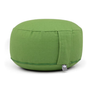 Bodhi Yoga Bodhi meditációs párna RONDO BASIC 30 x20 cm-es tönkölytöltéssel Szín: Zöld