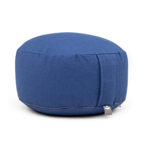 Bodhi Yoga Bodhi meditációs párna RONDO BASIC 30 x20 cm-es tönkölytöltéssel Szín: Sötétkék