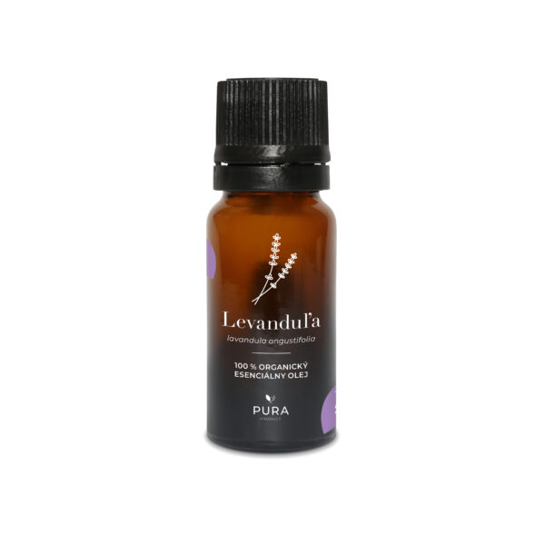 PURA product PURA 100% tiszta organikus levendula illóolaj 10 ml