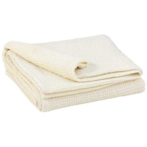 Bodhi Yoga Bodhi Bavlnená deka Waffle Piqué ecru 200 x 150 cm