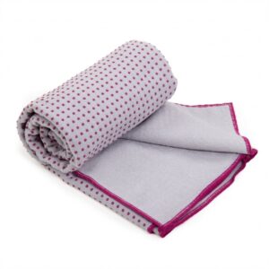 Bodhi Yoga Bodhi jóga törölköző GRIP Bi-Color 183 x 61 cm Szín: szürke