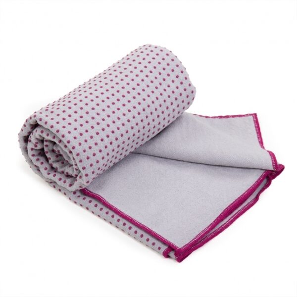Bodhi Yoga Bodhi jóga törölköző GRIP Bi-Color 183 x 61 cm Szín: szürke