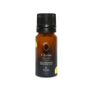 PURA product PURA 100% tisztaságú szerves illóolaj Citrom 10 ml FOOD GRADE