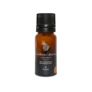 PURA product PURA 100% tiszta organikus illóolaj Cédrusfa 10ml