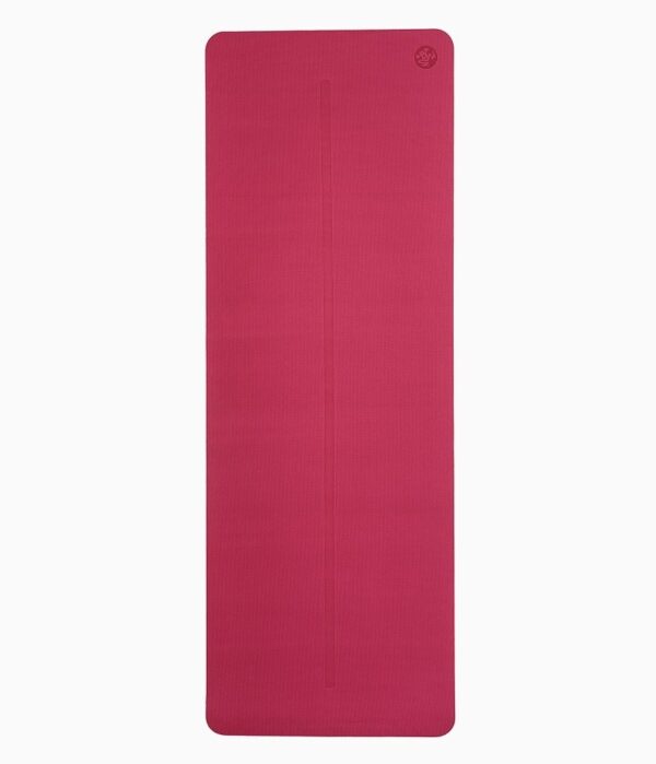 Manduka Begin yoga mat 5 mm DARK PINK tmavo ružová joga podložka