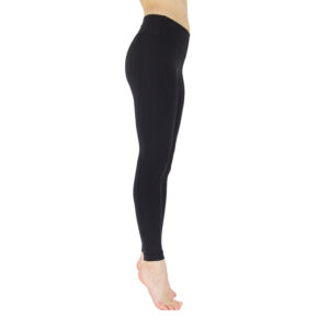 Bodhi Niyama Eco fekete magas derekú 100% -ban újrahasznosított leggings jógához és fitneszhez Méret: L