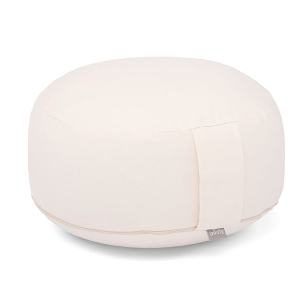 Bodhi Yoga Bodhi meditációs párna RONDO ECO 32 x 13 cm kapok töltelékkel Szín: Bézs