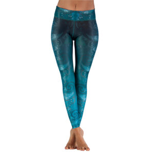 Bodhi Niyama Paisley leggings jóga és fitnesz Méret: L