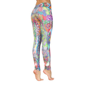 Bodhi Niyama Hakuna Matata Leggings jógához és fitneszhez Méret: L