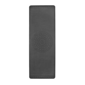 Bodhi Yoga Bodhi PHOENIX ETHNO MANDALA PU csúszásgátló felületű jógaszőnyeg fekete 185 x 66 cm x 4 mm
