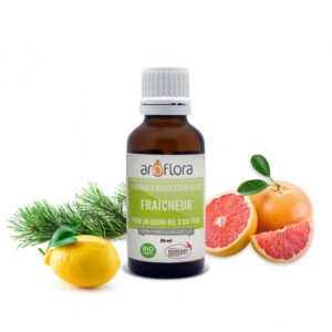 Innobiz Aroflora 100% tiszta keverék természetes illóolajok Frissesség 30ml