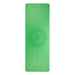 Bodhi Yoga Bodhi PHOENIX YANTRA jógaszőnyeg zöld 185 x 66 cm x 4 mm