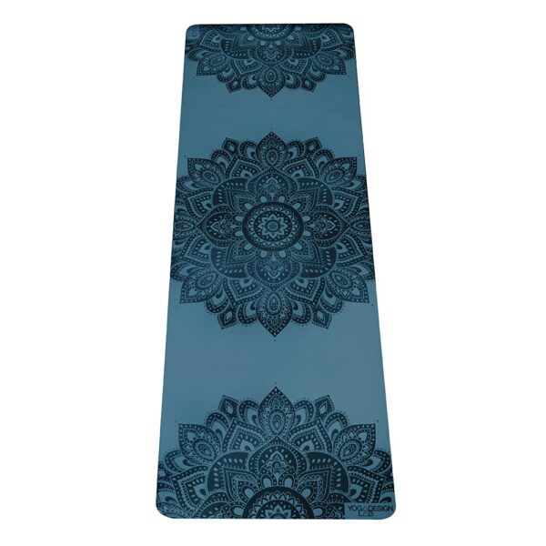 Yoga Design Lab the Infinity Mat Mandala Teal jógaszőnyeg 5 mm hordszíjjal