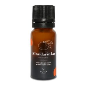 PURA product PURA 100% tisztaságú bio mandarin illóolaj 10 ml Food Grade