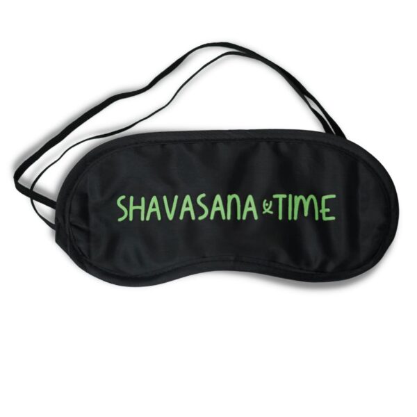 Flexity alvómaszk Shavasana Time fekete univerzális
