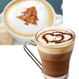 Cappuccino díszítő sablonkészlet