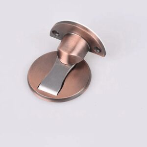 Elegáns mágneses ajtóütköző -vörös (bronz)