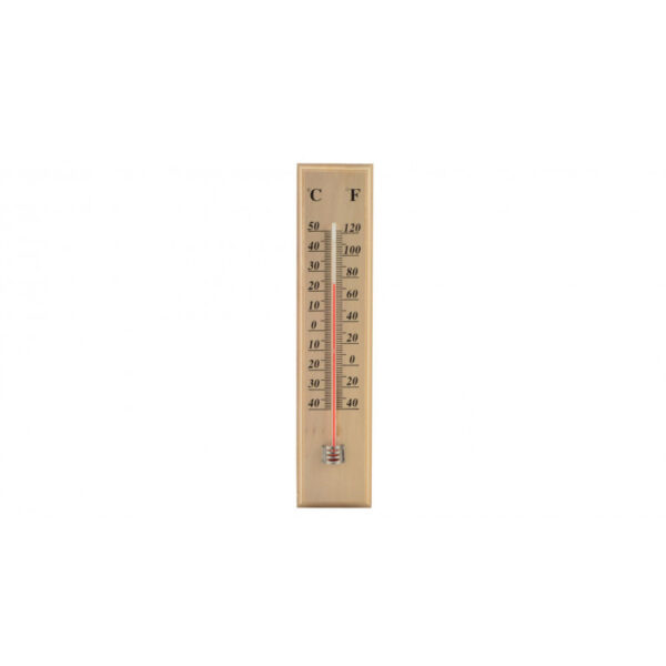 Fa hőmérő 26 cm