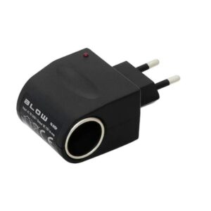 Fali hálózati szivargyújtós adapter  230V-12V átalakító