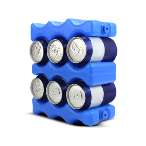 Formatervezett jégakku - 600 ml - 6 db italospalacknak