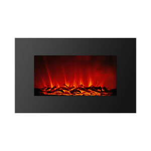 Elektromos fali kandalló - hősugárzó + LED - 91 x 15 x 56 cm