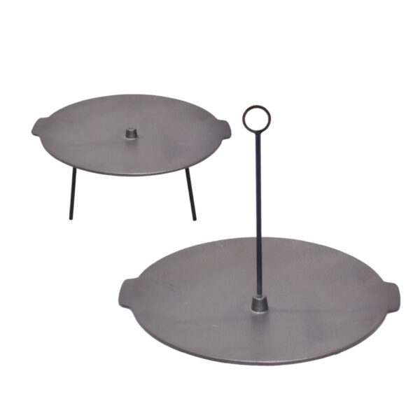 Öntöttvas Grill tárcsa kétfunkciós 44cm,