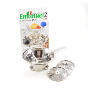 Hal- és paradicsompasszírozó 20 cm 3 betétes (Emanuel 2)