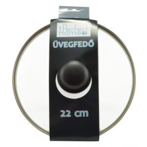 Üvegfedő 22 cm