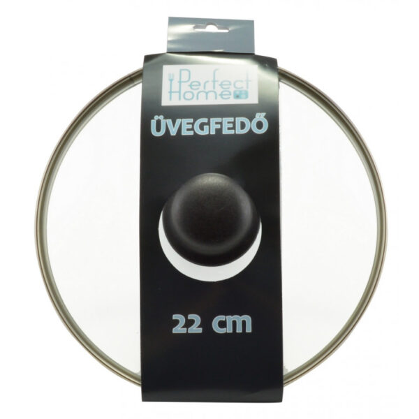 Üvegfedő 22 cm