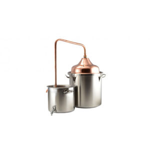 Pálinkafőző 50 literes réz inox
