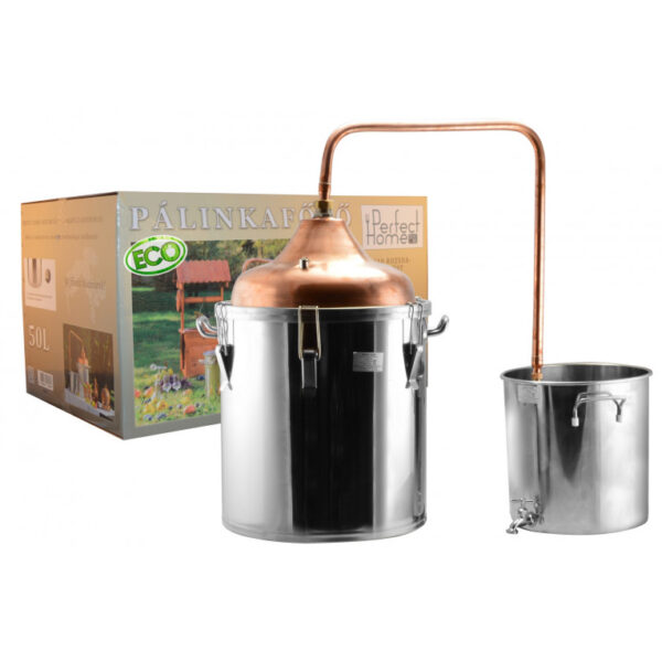 Pálinkafőző 50 literes réz inox ECO