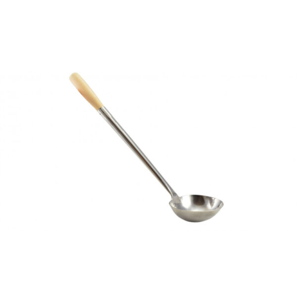 Merőkanál, wok kanál fanyelű 250ml