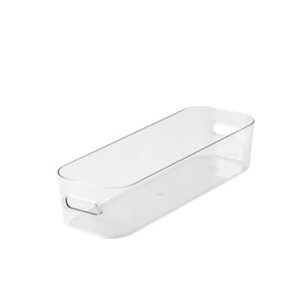 Műanyag tárolódoboz, 1,3 liter, SMARTSTORE "Compact Clear Slim", átlátszó