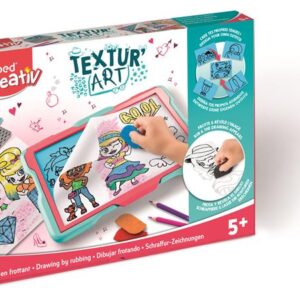 Rajztábla, textúrák, MAPED CREATIV, "Textur`Art", divat/doboz