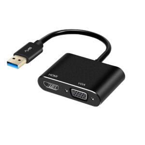 USB-s HDMI+VGA átalakító