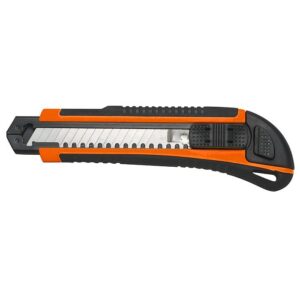 Univerzális kés automatikus utántöltés 6 db 18 mm-es törhető pengével