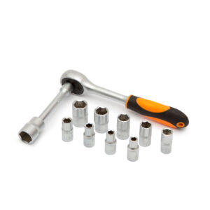 Dugókulcs készlet - 12 db - 1/4" - 5 - 13 mm