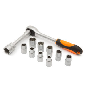 Dugókulcs készlet - 12 db - 1/2" - 10 - 24 mm