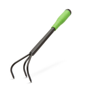 Kézi villás talajlazító fém 34 cm