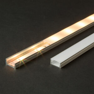 LED aluminium profil sín 1000 x 17 x 8 mm U profil