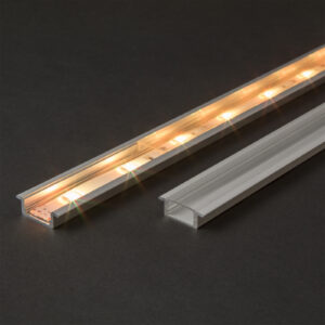 LED aluminium profil takaró búra átlátszó 1000 mm