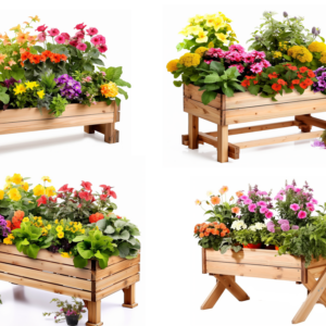 LSH Mini Balcony Box magaságyás - 4 féle típusban